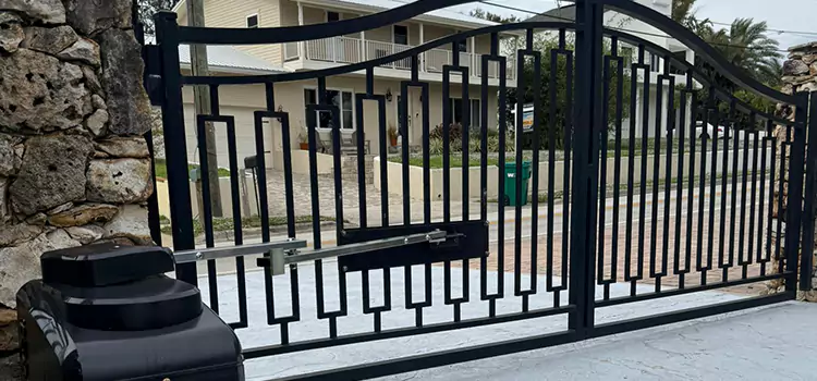 Swing Gate Opener with Keypad Mount Pleasant
